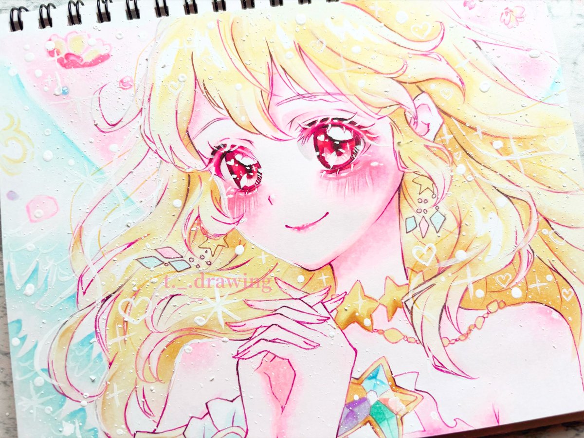 t__drawing's tweet photo. いちごちゃん描きました🍓
 #アイカツ  #星宮いちご https://t.co/8WzqYT3Sfg