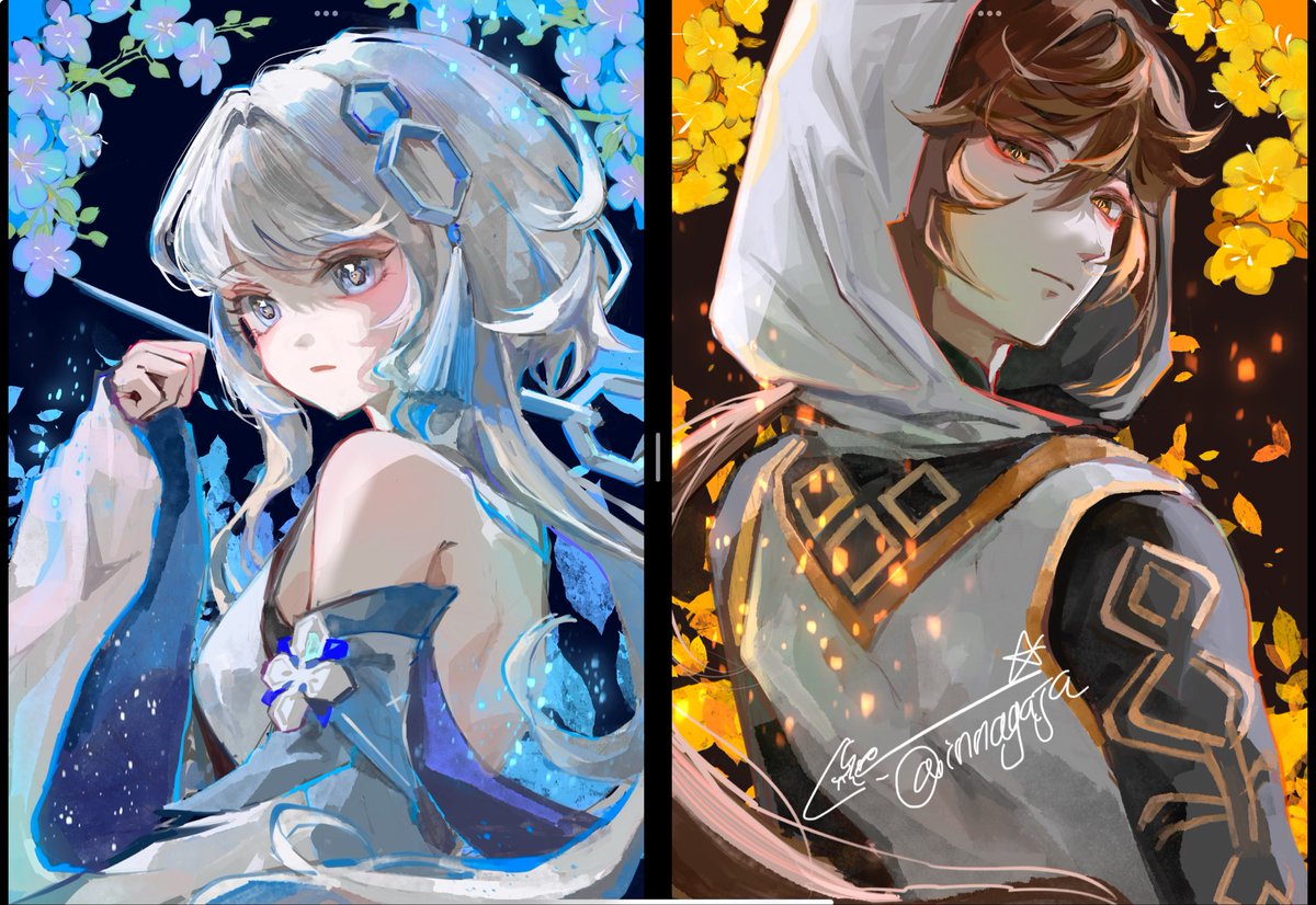 종려 귀종
#GenshinImpact #Zhongli #Guizhong
모락스ㅡ