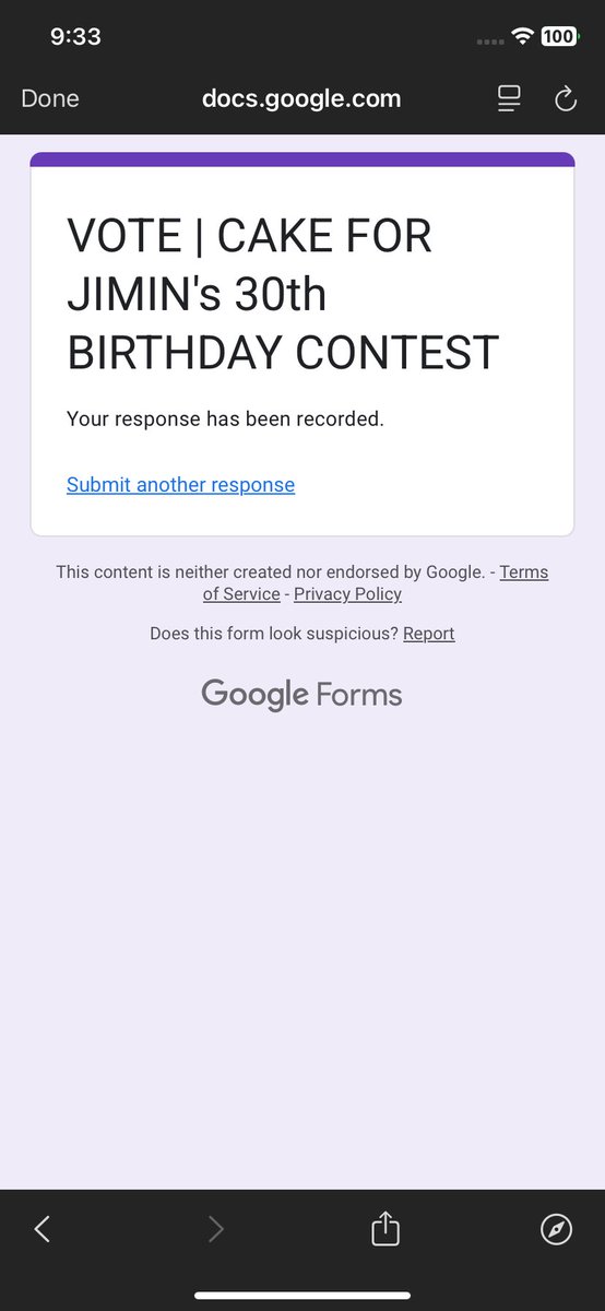 bekindlikejm's tweet image. I got my daughter to vote ☺️

#CakeForJiminContest 
#HappyJiminDay 
#OurMuseJimin