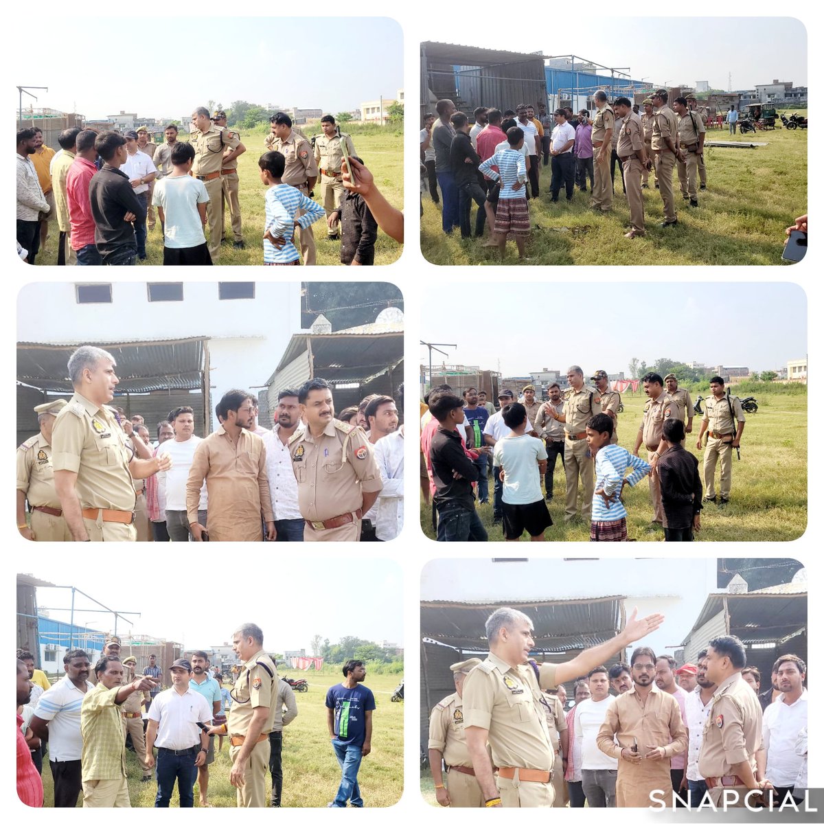 CfofsAz's tweet image. दीपावली पर्व के अवसर पर मुख्य अग्निशमन अधिकारी आज़मगढ़ द्वारा जनपद आजमगढ़ के अस्थायी आतिशबाज़ी विक्रय दुकानों हेतु प्रस्तावित स्थलों का अग्निसुरक्षा के दृष्टिगत निरीक्षण किया गया तथा मानक के अनुरूप/व्यवस्थित क्रम में दुकानों को लगवाने का निर्देश दिया गया!
@CfofsAz @fireserviceup