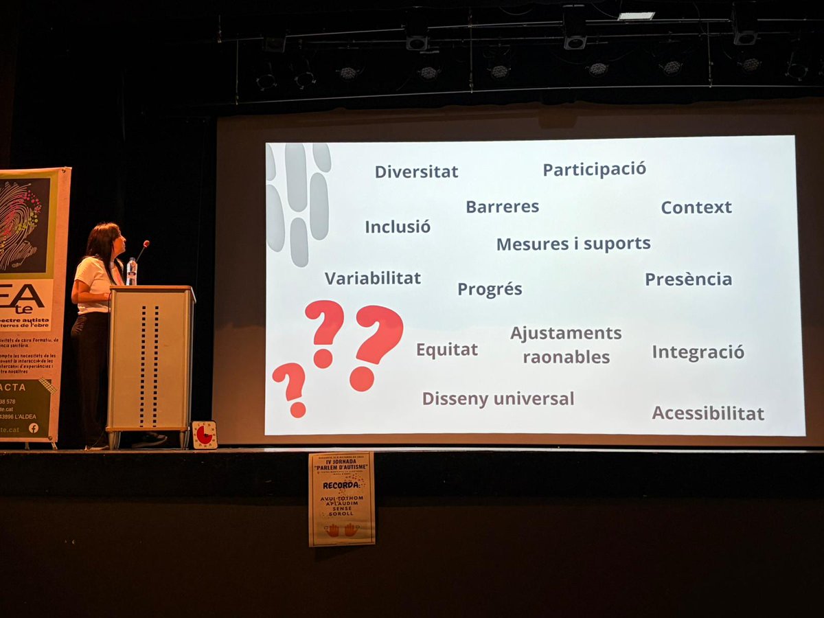 💙 Compartint aprenentatges, experiències i reflexions a la 4a Jornada de Conscienciació i Coneixement sobre l’Autisme, organitzada per ATEATE a Móra d’Ebre. <a href="/ruthmar38/">Ruth Marti</a>

Un espai per parlar, escoltar i seguir avançant cap a una societat més empàtica i inclusiva 🌍✨