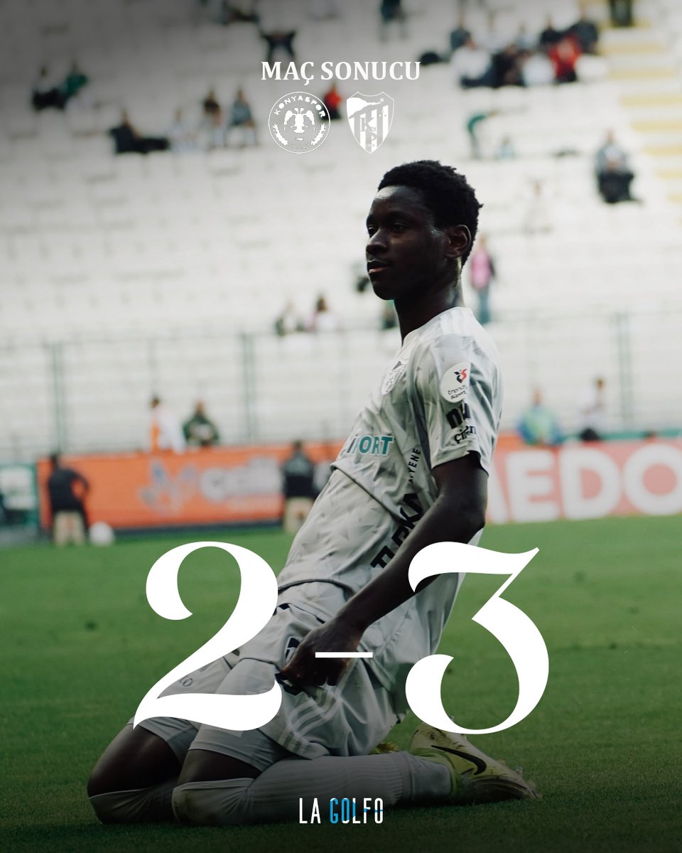 MAÇ SONUCU

Konyaspor 2-3 Kocaelispor

⚽️⚽️ Tayfur Bingöl
⚽️ Habib Keita