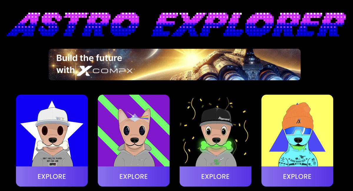 Astro_Explorer_'s tweet image. Good morning! Putting your fleet to use today? $ALGO