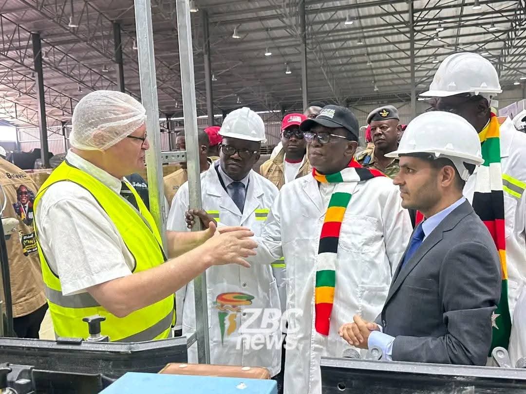*ITAI MUCHICHEUKAWO KUONA ZVAKANAKA*EDWORKS*🇿🇼

H.E. President Emmerson Mnangagwa has officially commissioned the Mega Market Flour Milling Plant in Mutare—an emblem of progress in Zimbabwe’s journey toward industrialization, value addition, and national food self-sufficiency.