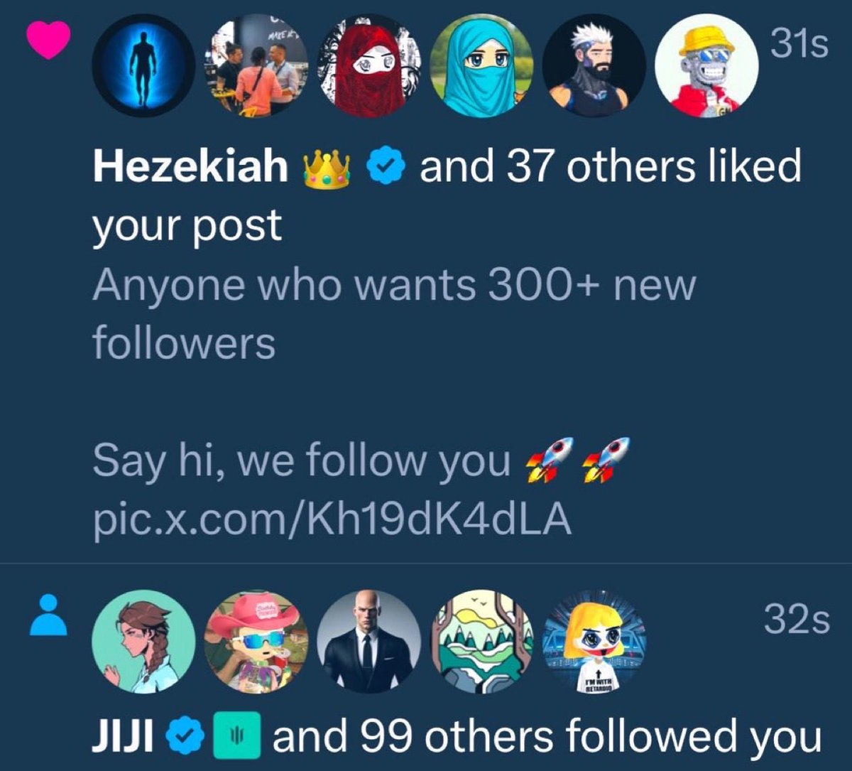 LTofeik's tweet image. No Account should be under 1k 🙌🏽

Say Hi, we follow you 🩵
