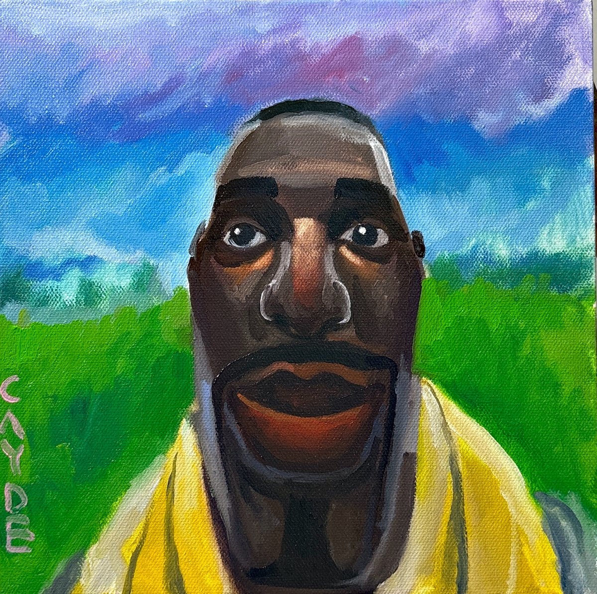 My painting is better than this slop