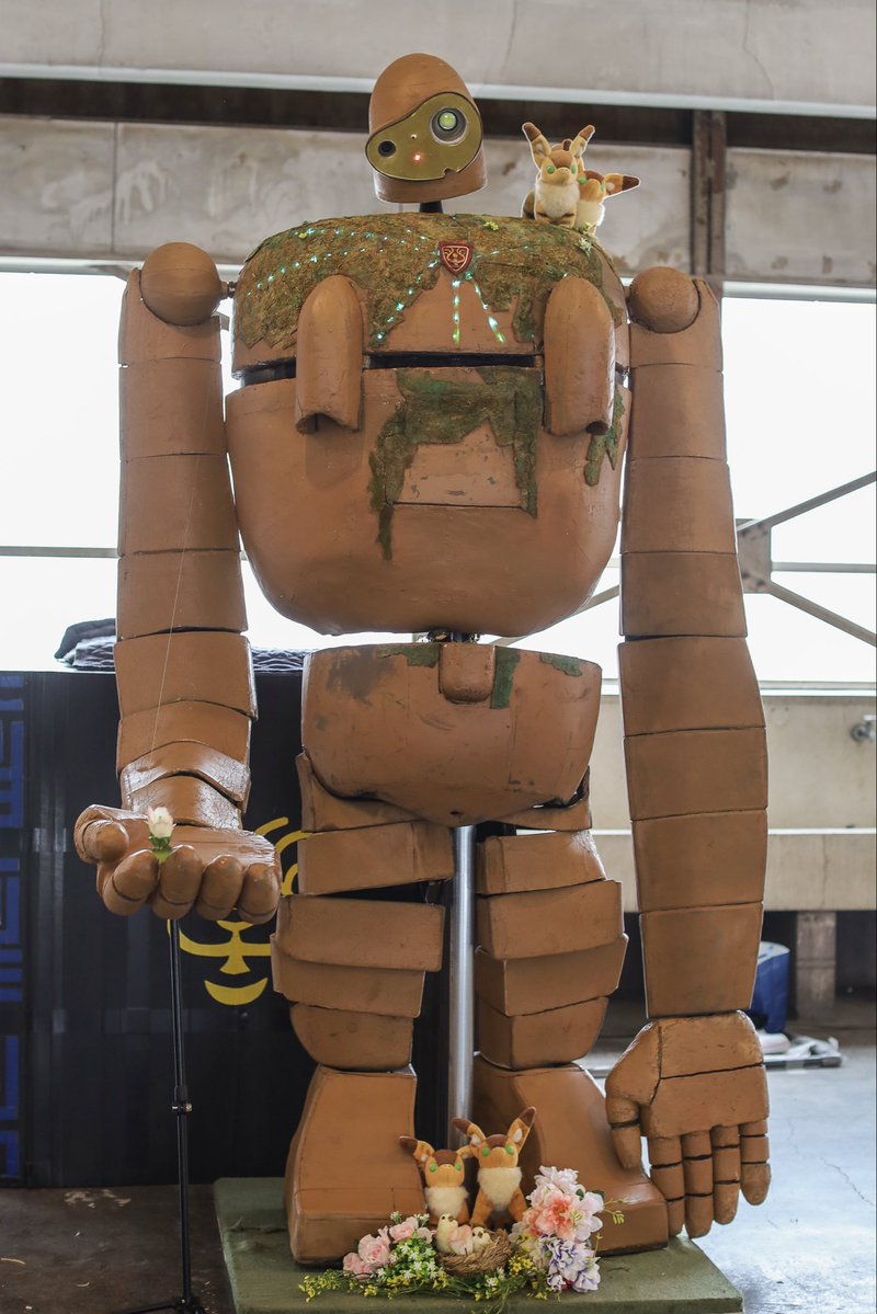shimon_Requiem's tweet image. #スーパーロボコス大展　④
 #superrobocosexpo
#放水ジェガン
#ラピュタ