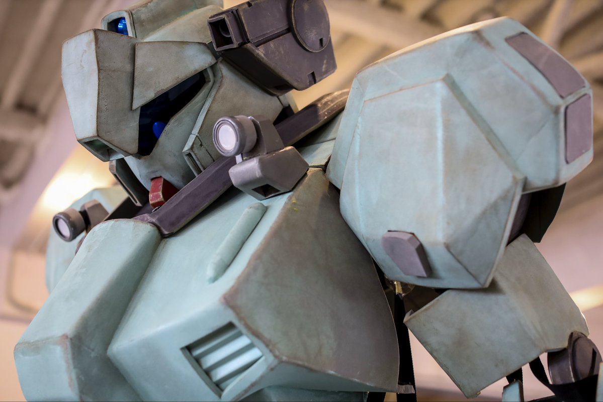 shimon_Requiem's tweet image. #スーパーロボコス大展　④
 #superrobocosexpo
#放水ジェガン
#ラピュタ