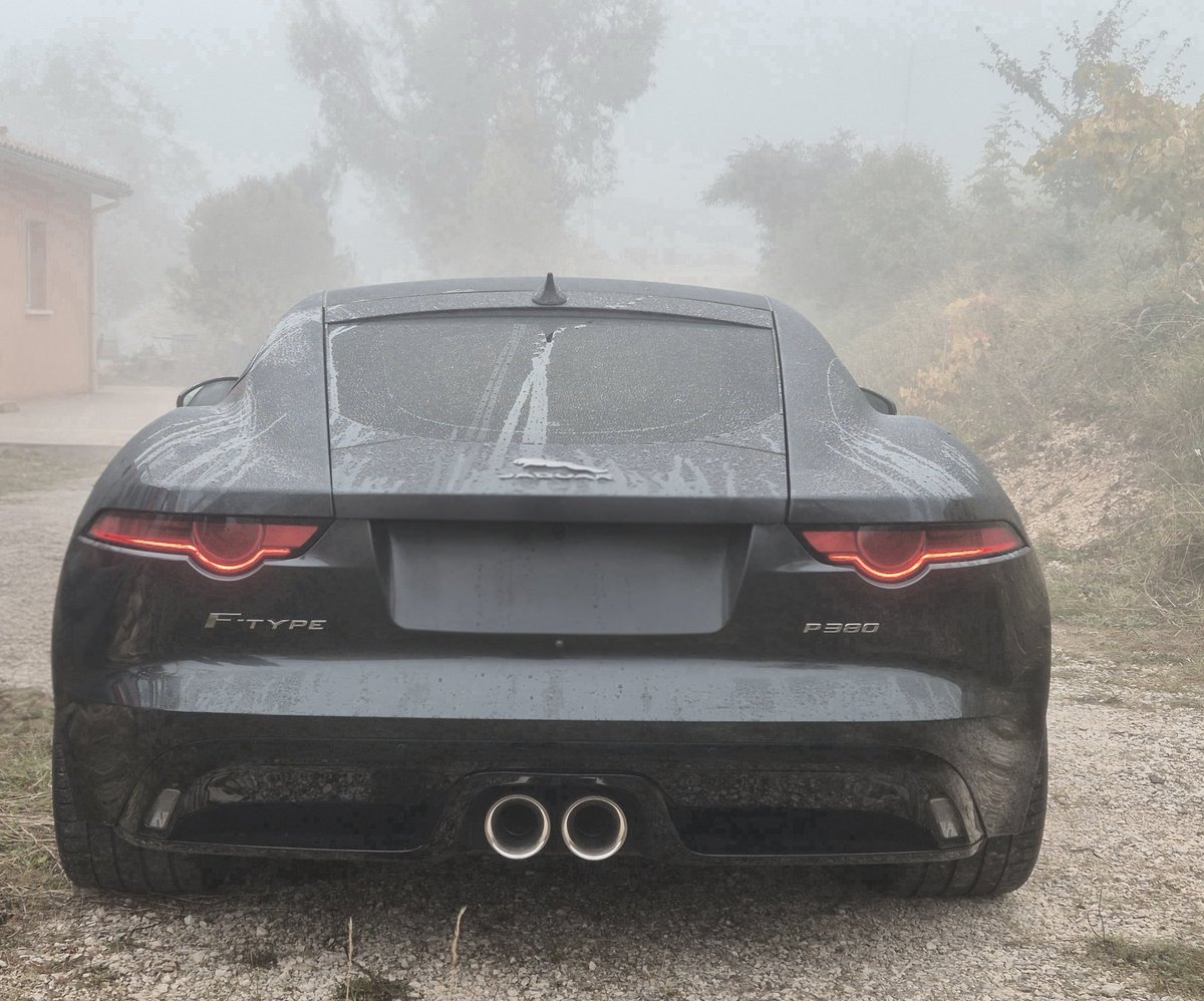 29Gambrinus's tweet image. 霧の中の出発…
#jaguar #ftype #v6s