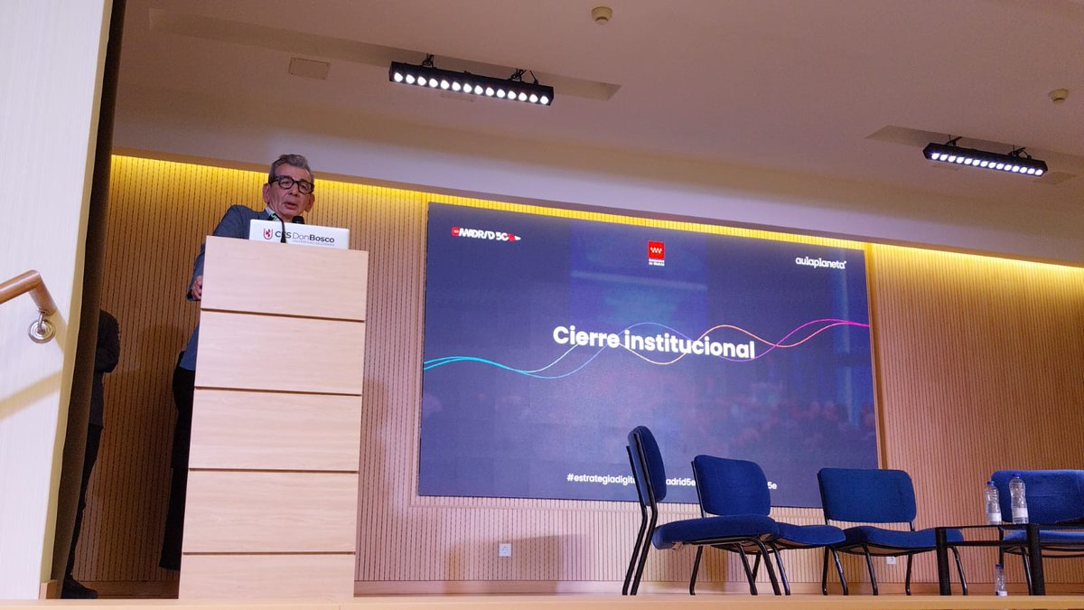 Así finaliza #Madrid5E: un día lleno de ideas, experiencias y aprendizajes compartidos.
 
💡 Docentes de todas las etapas se han inspirado, conectado y llevado herramientas listas para transformar el aula.
 
Gracias a todos los que habéis hecho posible esta jornada. ¡Hasta la