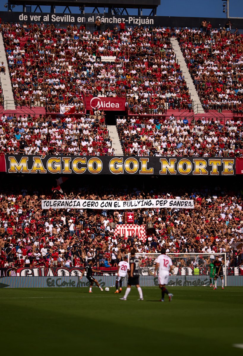 En Gol Norte de Nervión.