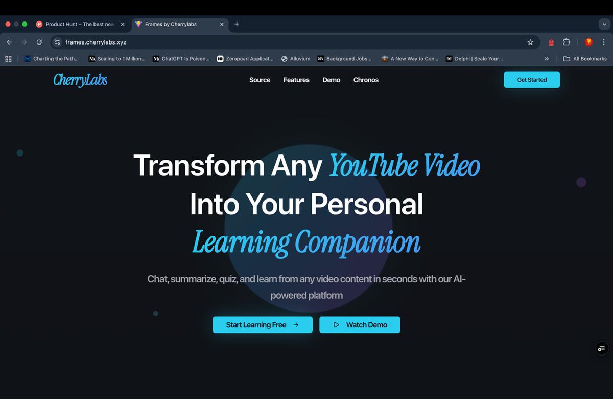 Ritap_28's tweet photo. @aeejazkhan https://t.co/ILU84MQ4br
Want to study from YouTube more efficiently?
Frames has got you covered. https://t.co/mQTiQMjdGn
