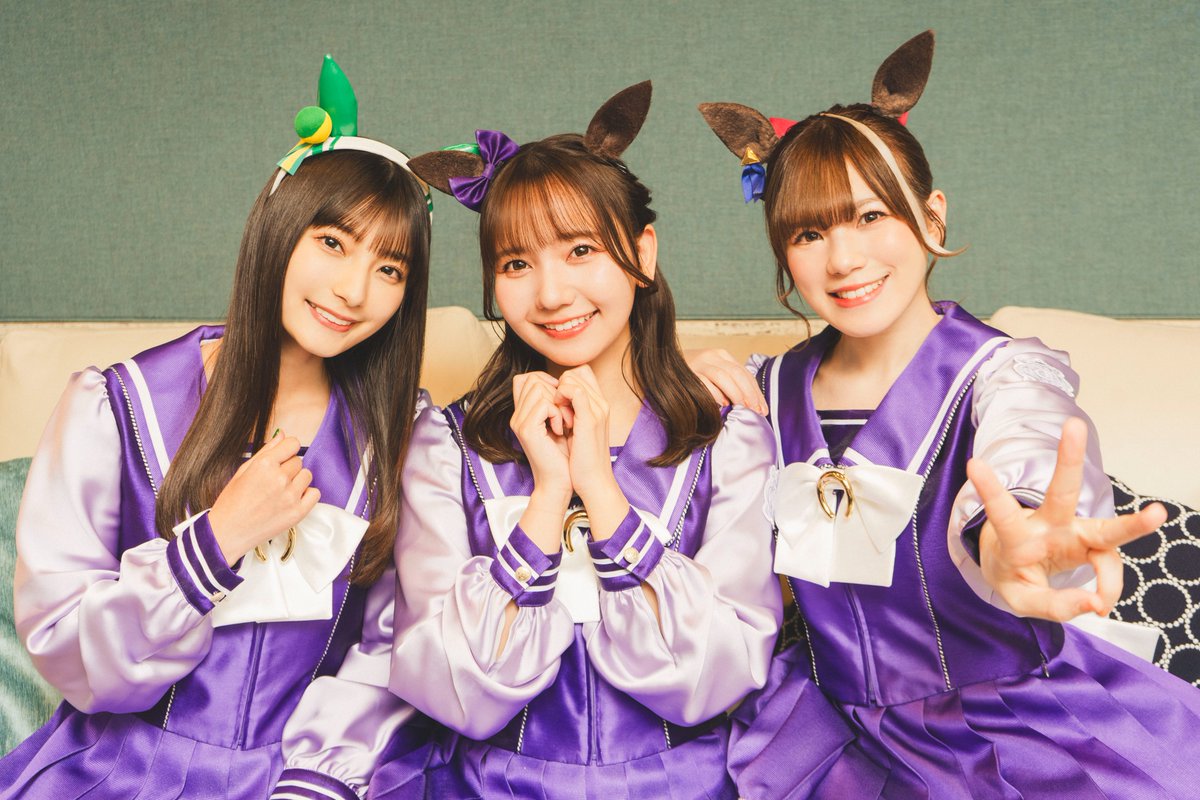 oricon_anime_'s tweet photo. 『ウマ娘』和氣あず未、高野麻里佳、Machico 
作品初期から支えてきた3人インタビュー再掲

観客50人→社会現象になるまで振り返る
https://t.co/0F7HSC1S5w

📷ほか撮りおろし
https://t.co/RhSqOd9EcU

#ウマ娘6th秋D1 https://t.co/QjdoWPdjWD
