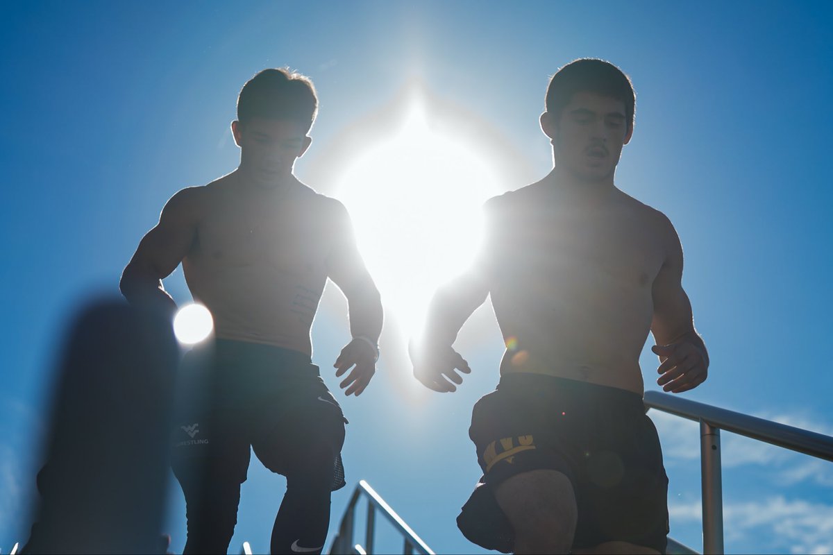 Charge the hill.

#HailWV