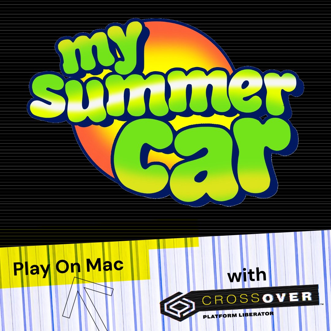 CodeWeavers's tweet image. My Summer Car is less a mechanic simulator, and more of an experience simulator. Let CrossOver Mac help you scrounge for parts to fix the stripped car in your garage while you get no help figuring any of it out. Grab CrossOver Mac and enjoy the adventure. bit.ly/3W5mqlX