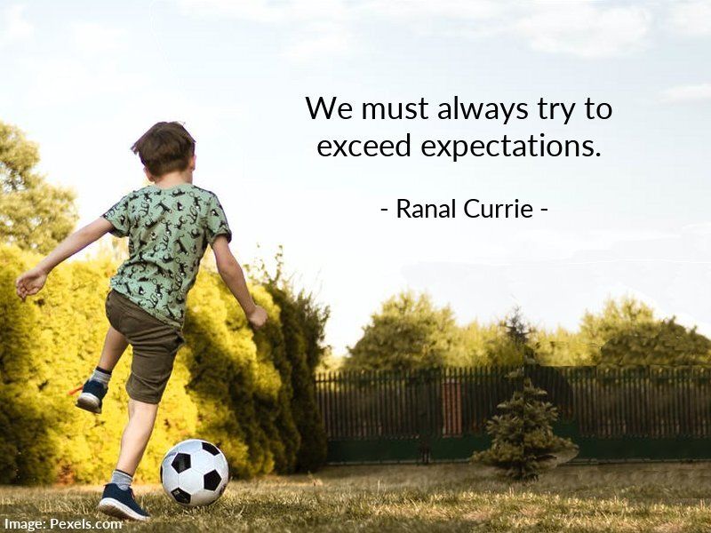 Ranal55's tweet image. We must always try to exceed expectations.
 
#quote #quotesmith55 #expectations #SaturdaySunshine