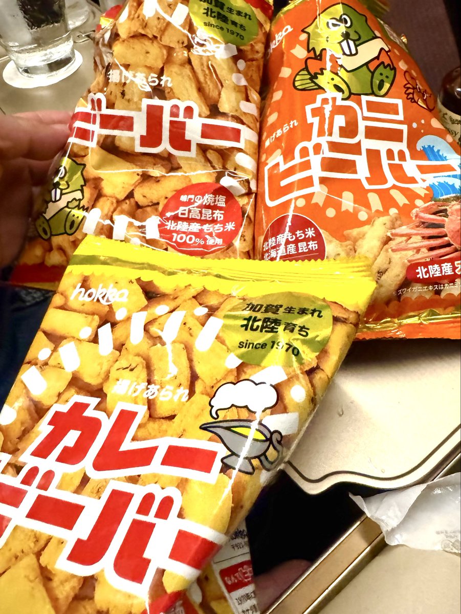 TakkyuIshino's tweet image. 新幹線でビーバーフィーバー！