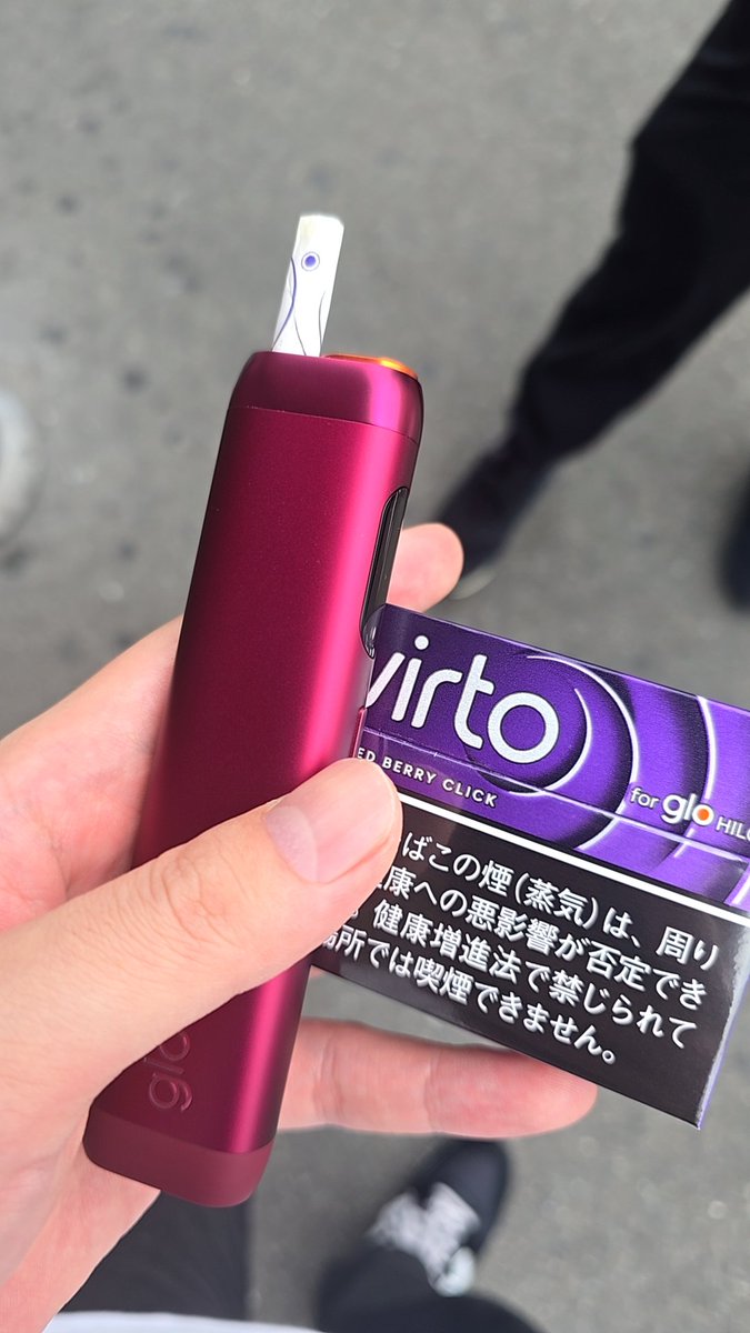 ティナ様 確認用 新型glo、入門してみました