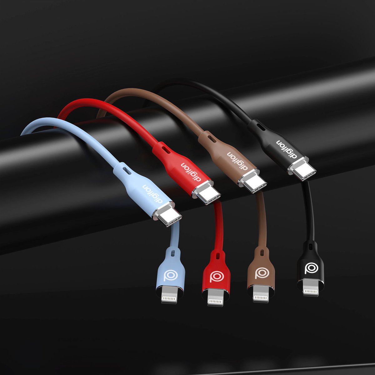 DigifonNg's tweet image. Yay, it’s weekend 🥰, Enjoy every minute on the go with amazing Colors. Durability. Speed. ⚡
The Digifon Silicone Cable is built to charge faster and last longer. You can never go wrong in style, soft to touch, strong where it counts. 💪
#FastCharge #Digifon
