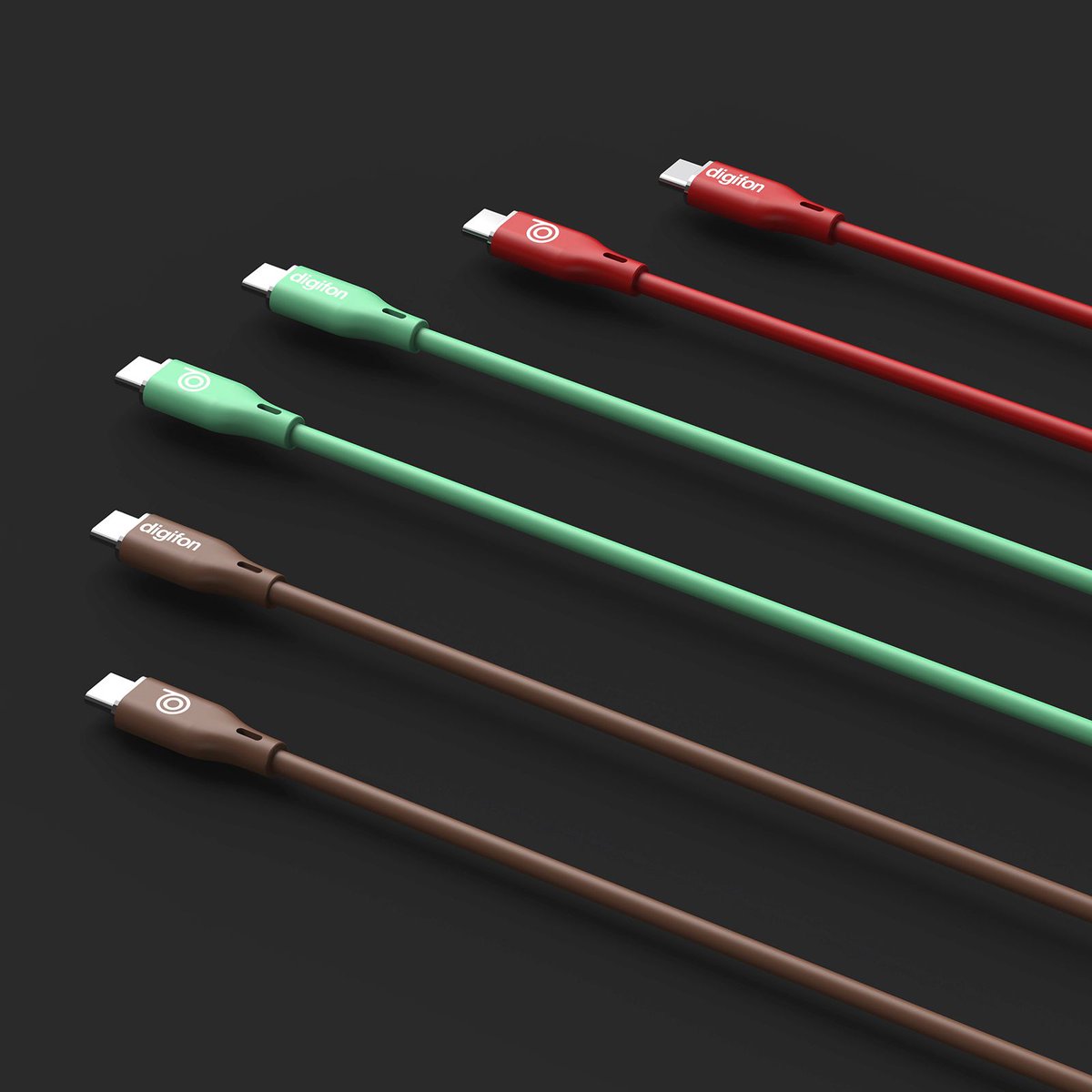 DigifonNg's tweet image. Yay, it’s weekend 🥰, Enjoy every minute on the go with amazing Colors. Durability. Speed. ⚡
The Digifon Silicone Cable is built to charge faster and last longer. You can never go wrong in style, soft to touch, strong where it counts. 💪
#FastCharge #Digifon