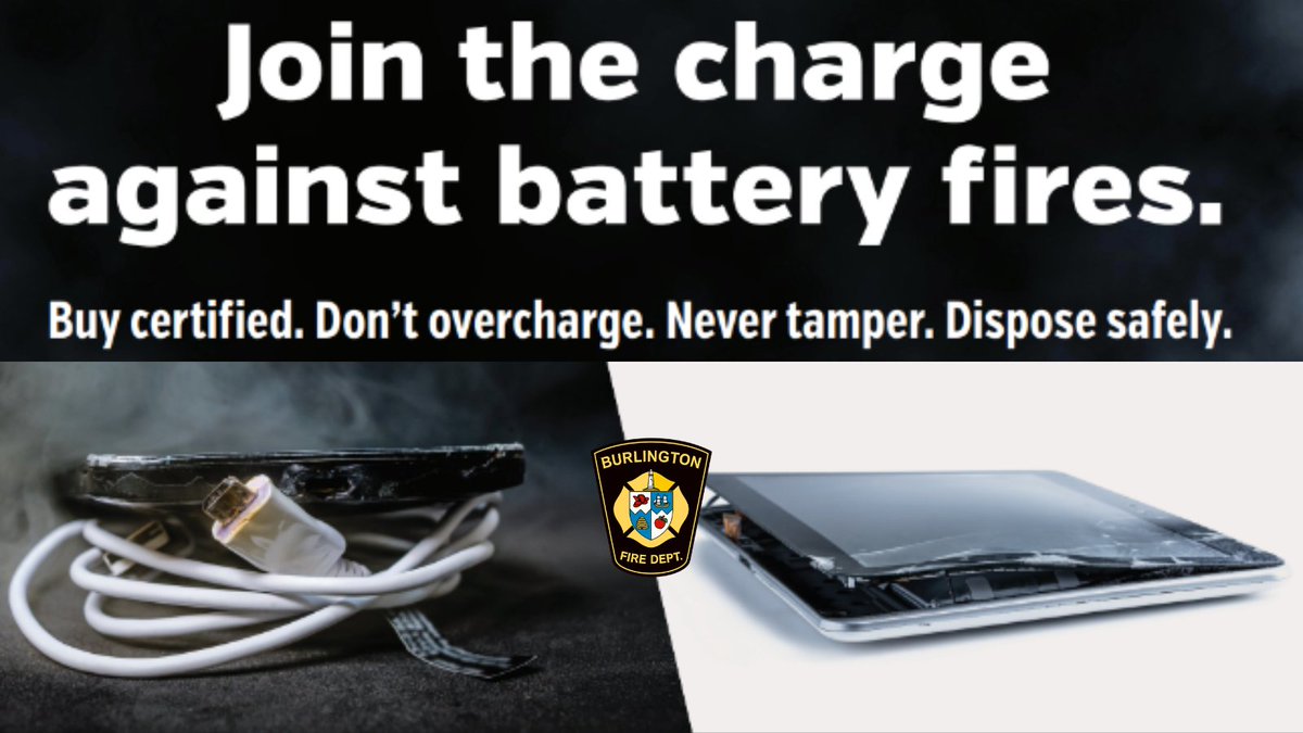 Join us TODAY for our event with <a href="/BurlingtonGreen/">BurlingtonGreen</a> 

🔋 Safely and responsibly dispose and recycle your old lithium-battery powered electronics and expired smoke alarms. 

📍 777 Guelph Line
🕰️ 10 am to 4 pm

More information on battery safety: burlington.ca/batterysafety