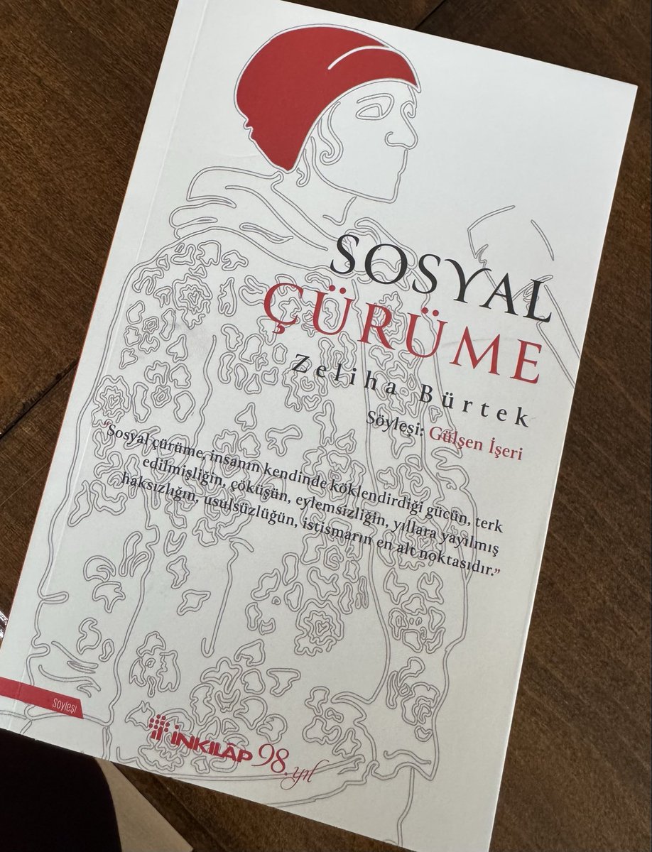 Sayın #ZelihaBürtek hocamızın o tarihi uyarısı bir kitap 📕 oldu. Kapağına da bayıldım. Emeğinize sağlık <a href="/gulseniseri/">Gülşen Işeri</a> 💜🧿👏 <a href="/inkilapkitabevi/">İnkılâp Kitabevi</a>