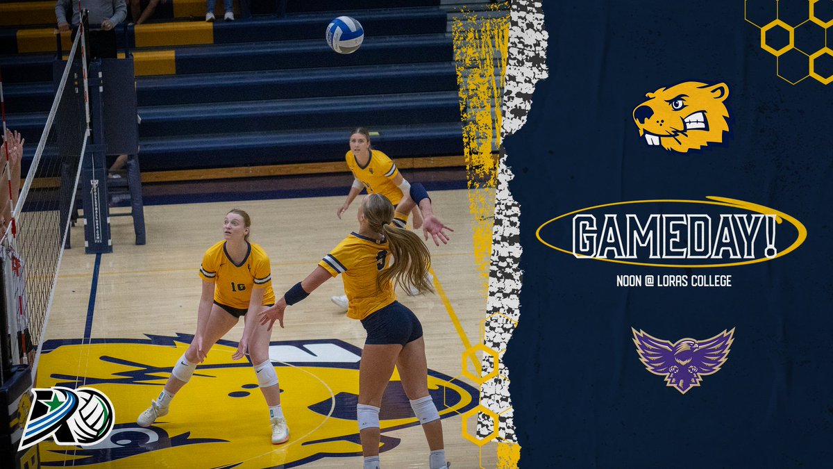 Today, the Beavers play against Loras College at noon. #BeaversBuild #BeaverNation #d3vb