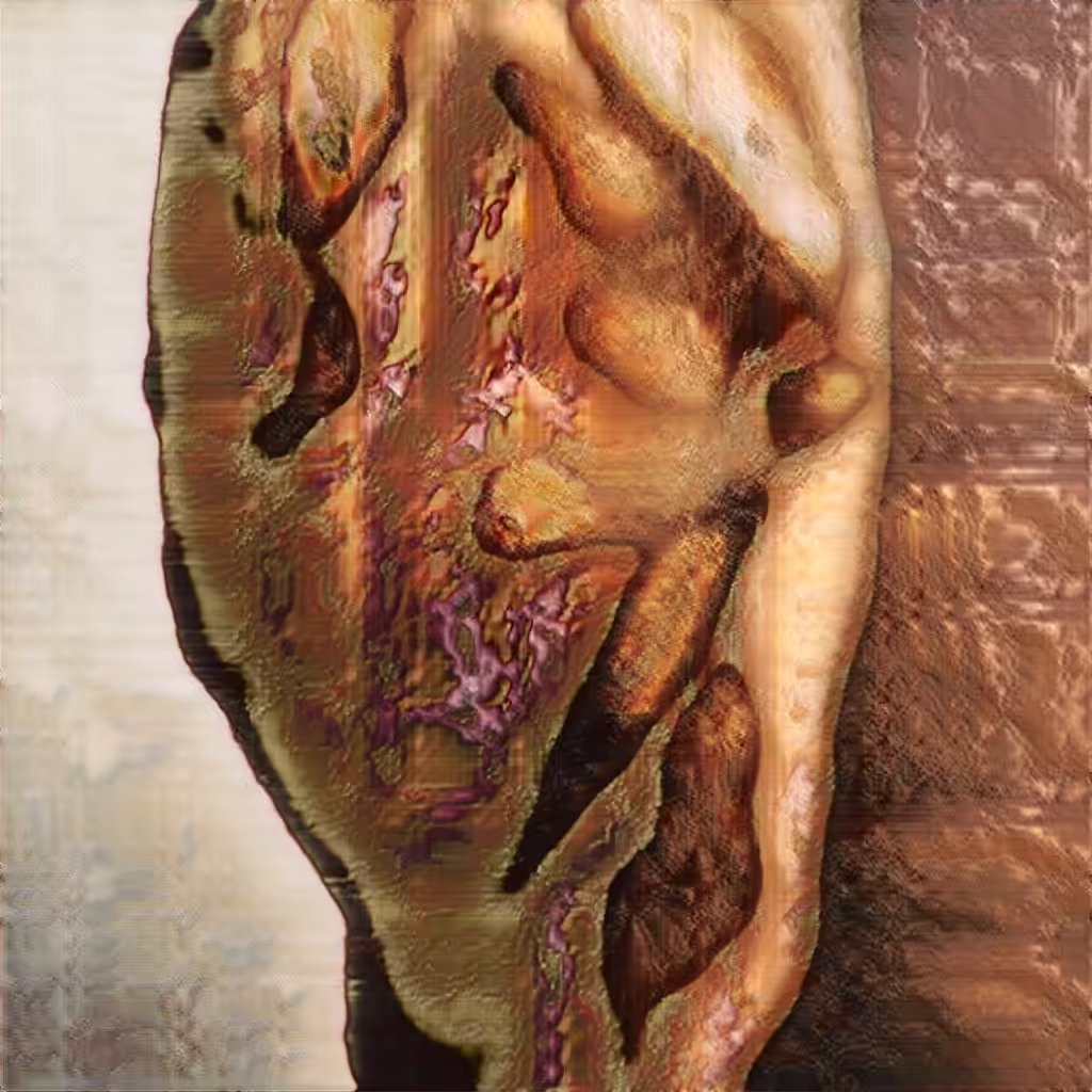 AI Generated Nude Portrait #7 Frame #169, <a href="/videodrome/">Robbie Barrat</a>, 2018 — on <a href="/SuperRare/">SuperRare</a>

Acquired by <a href="/lerandomart/">Le Random</a> on Dec 07, 2022

These artworks are significant for multiple reasons: early GAN art by a pioneer of the genre, first tokens on SuperRare, ... But what speaks most to the public's