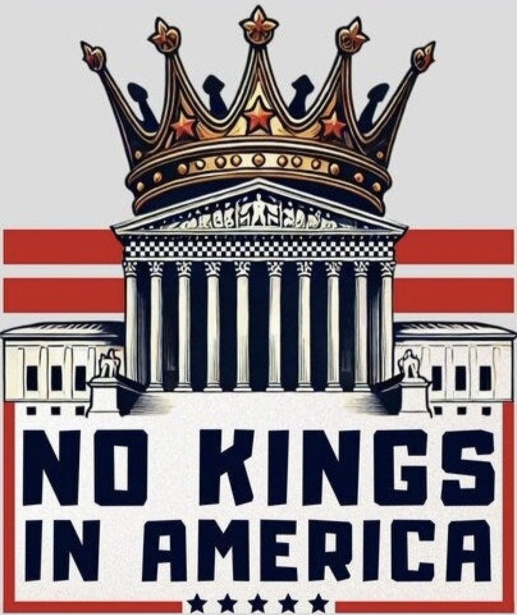 Erhebt eure Stimme. 
Wehrt euch, Demokraten!
Heute!
Immer!

#NoKingsDayOct18th