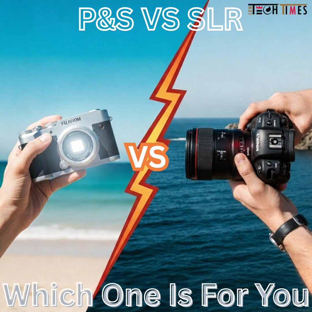 DwayneandSmith's tweet image. 📸 Point-and-Shoot vs. SLR Cameras — what’s the difference?
We break down how they compare in control, image quality, and use case.
👉 Read the full comparison here: lowtechtimes.com/how-point-and-…

#Photography #CameraGear #CameraTips #SLR #PointAndShoot #LowTechTimes