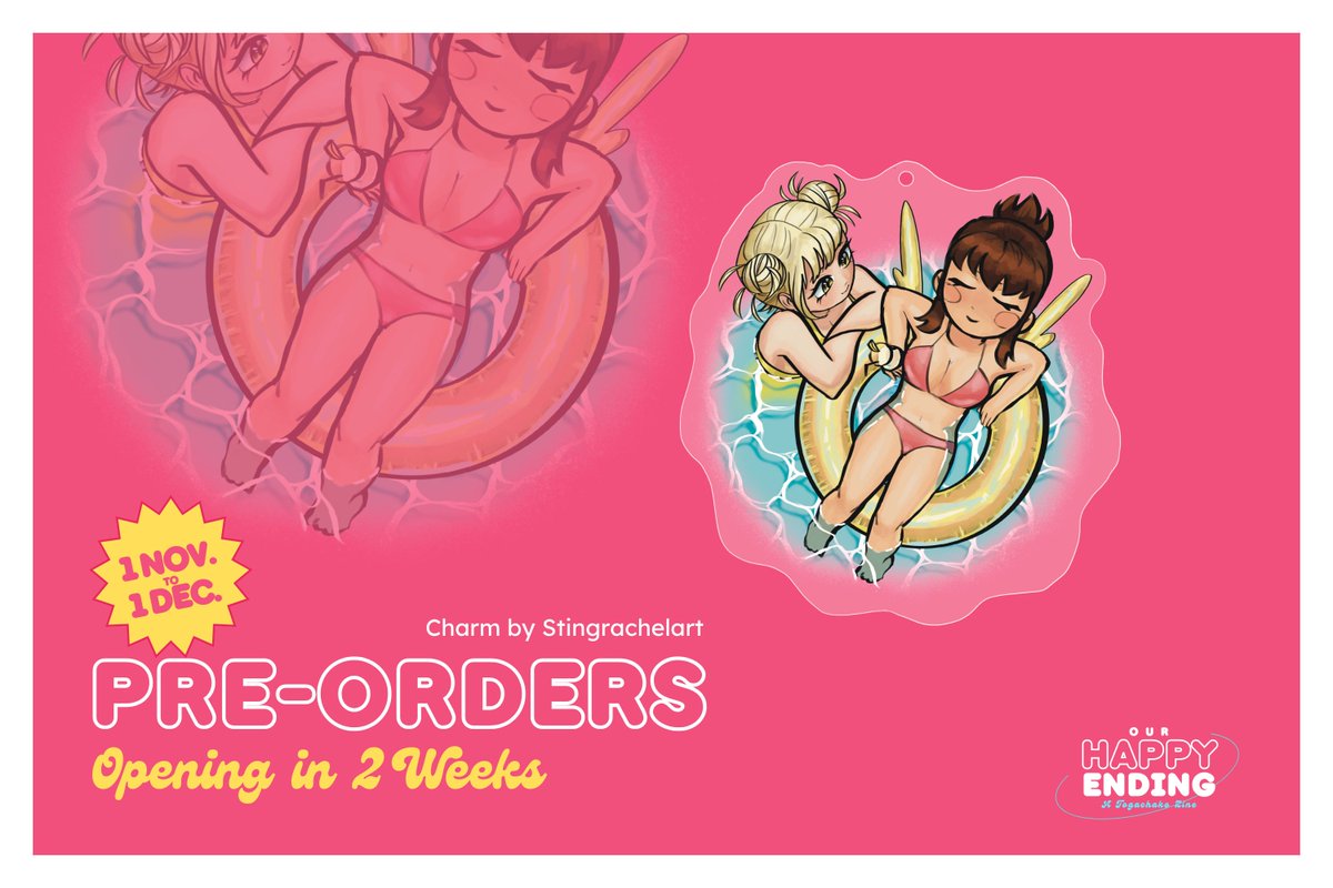 ourhappyendingz's tweet image. Our preorders open in 2 weeks!