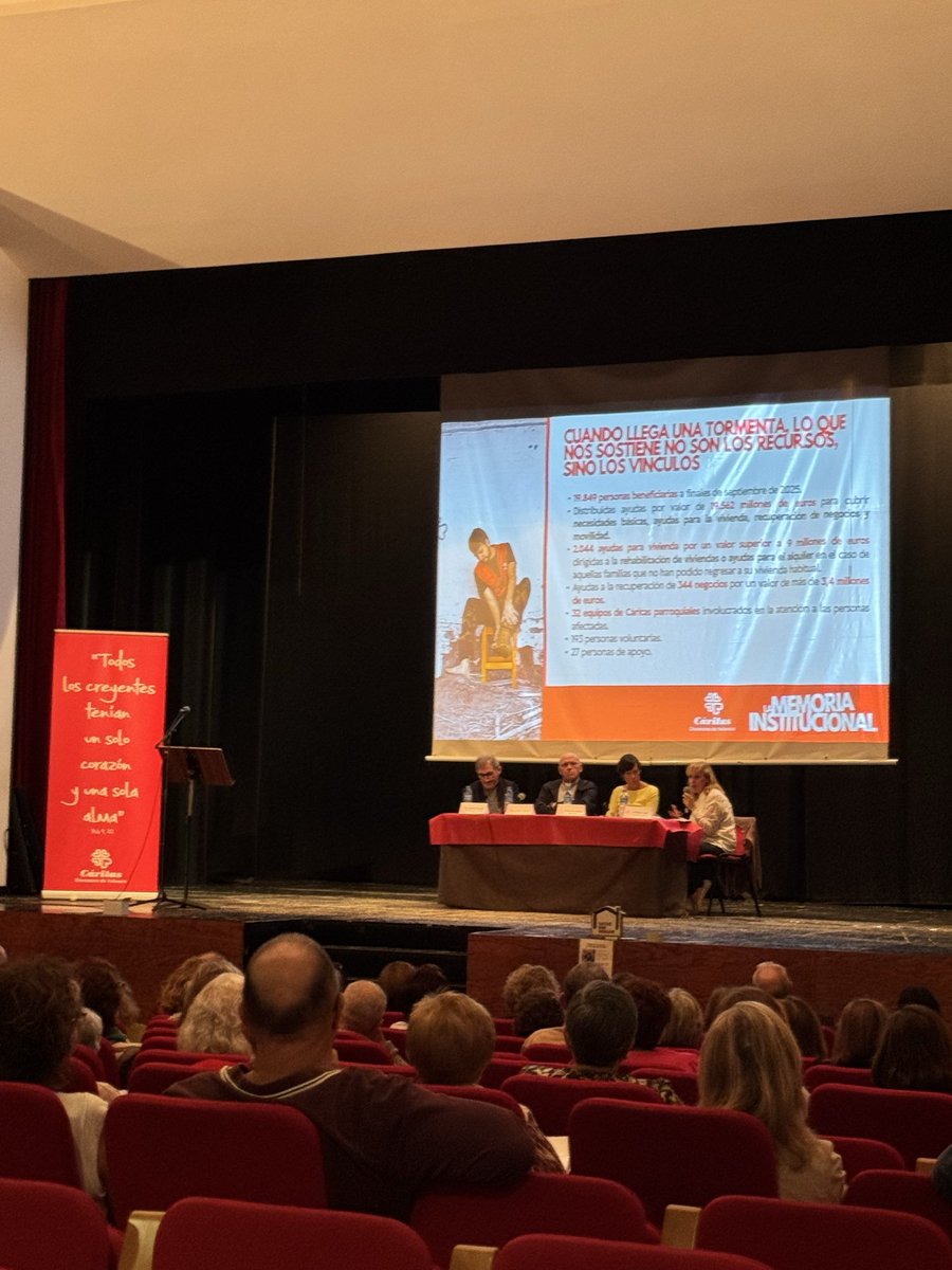 Hemos tenido la lll Asamblea de Directores/as en Torrent.🥳

Un espacio de compartir, de ver el camino recorrido y priorizar aquellas líneas estratégicas para este curso que iniciamos en <a href="/ValenciaCaritas/">Valencia Cáritas</a> 🤗🤩

Trabajar desde la protección de derechos y el acompañamiento humano 🫂
