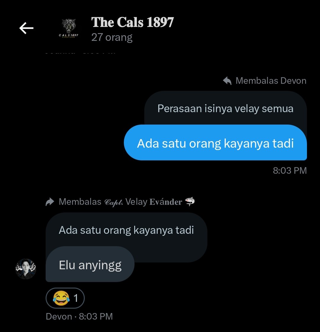 ㅤㅤ
Ngakak 😂 gak ingat kalau ngevote si depon depon itu 
ㅤㅤ