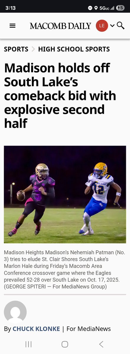 MADISON HEIGHTS FOOTBALL tweet media