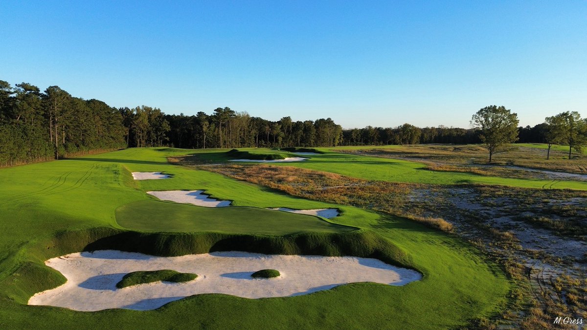 TylerRaeDesign's tweet image. Old Sawmill Golf Club; Ridgeville, SC. Opening early November 2025. Maturing nicely, many thanks to Chris Fletcher, GCS and his incredible staff for the long days growing it in! No houses, no cart paths, just pure golf as it is meant to be.