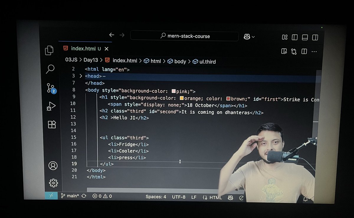PriTamManna_18's tweet image. #Day28 of #DefenceChallenge🚀

📚Today’s Learning DOM in JS: -&amp;gt;
✅ DOM Manipulation 
✅ Selecting &amp;amp; modifying elements
✅ querySelector &amp;amp; classList
✅ Adding/removing elements dynamically
✅ DOM performance tips

#WebDevelopment #CoderArmy #JavaScript #LearnInPublic
