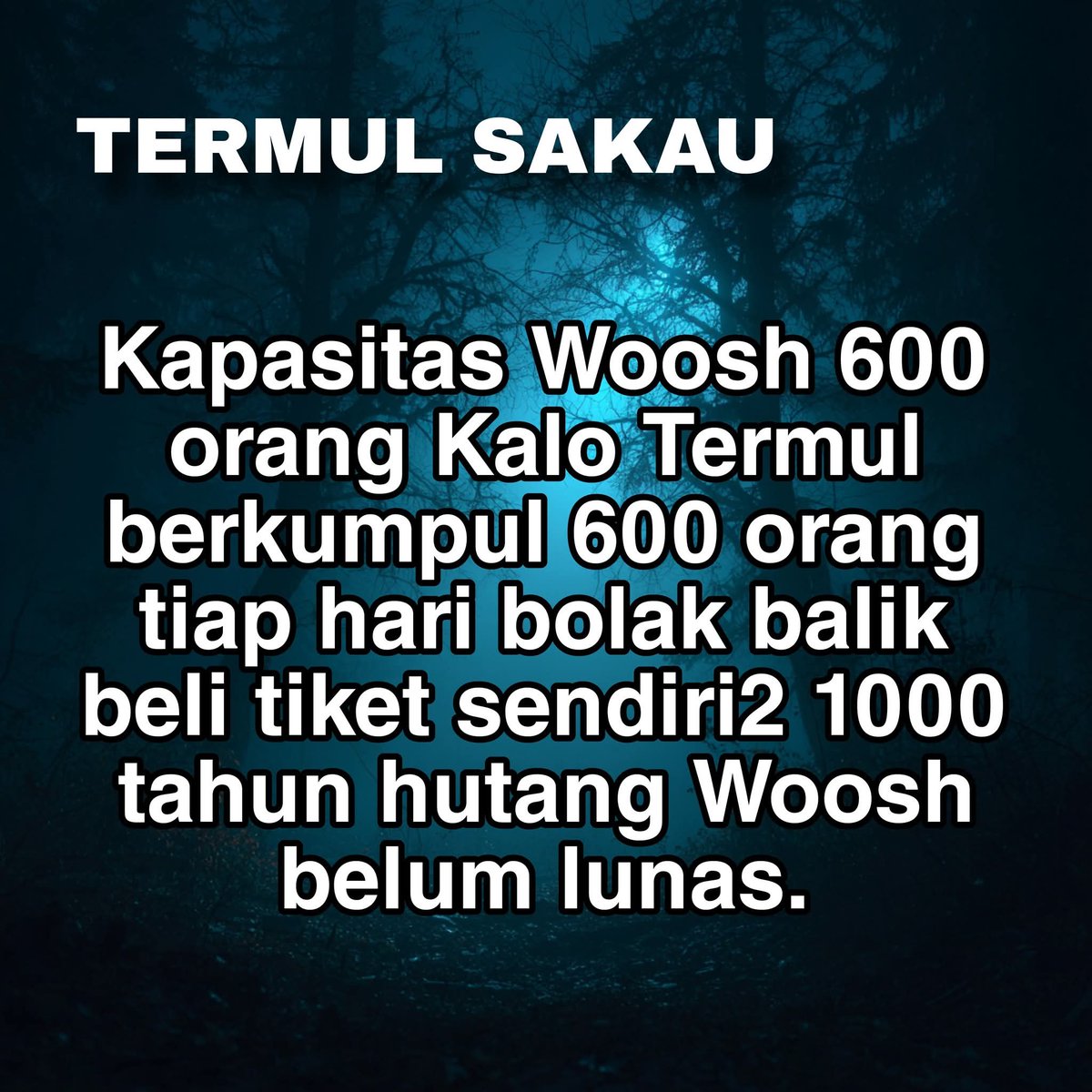 Hutang masuk kantong pribadi, Rakyat suruh bayarin ✅