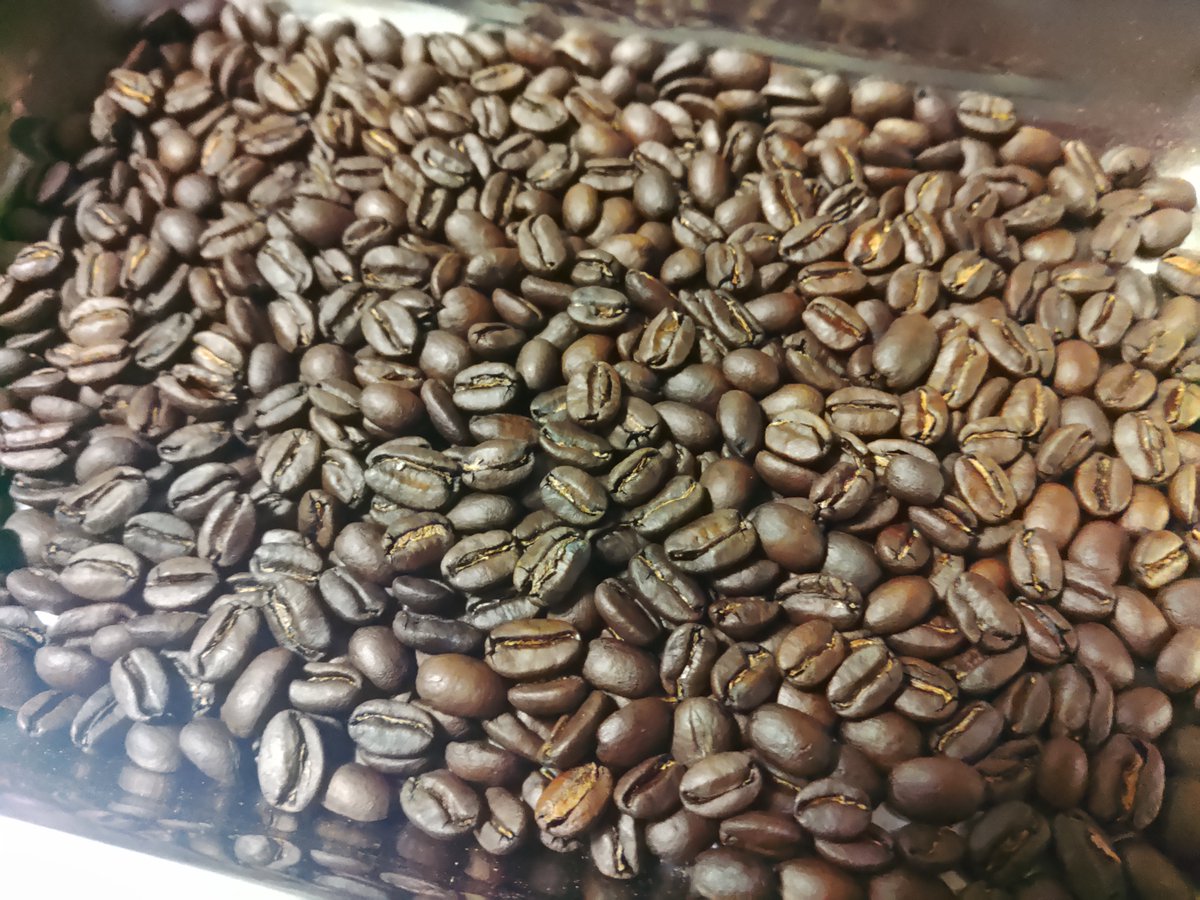 おかえりぃ～👍☕️
ゲイシャの香り……だとはわかりませんがいい香り！！
#コーヒー #コーヒーのある暮らし