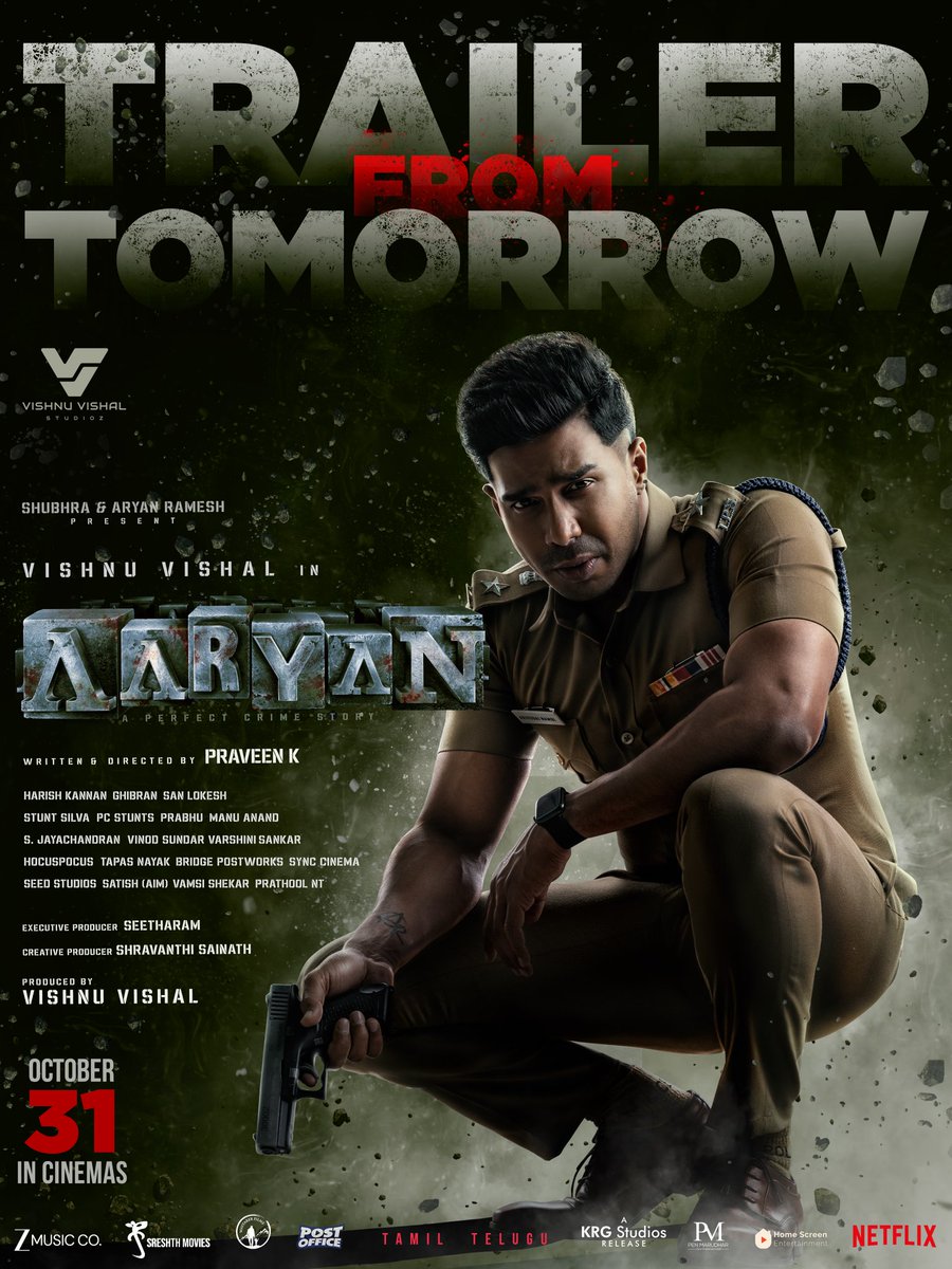 #Aaryan - Trailer Tomorrow 😎