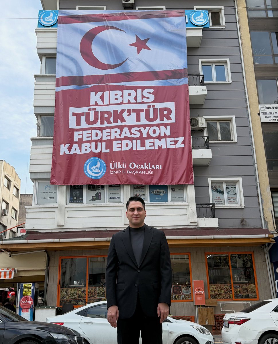 KIBRIS TÜRK’TÜR FEDERASYON KABUL EDİLEMEZ! 

📍İZMİR ÜLKÜ OCAKLARI