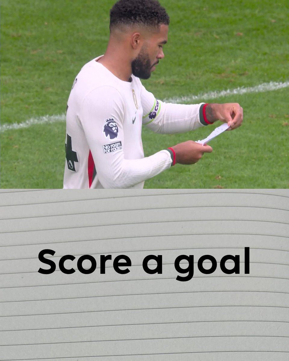 OfficialFPL's tweet image. We can reveal what the note to Reece James said 📝
Looks like it worked 😏