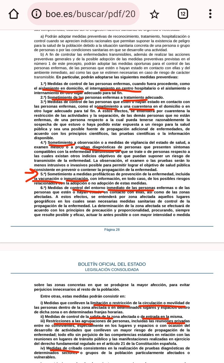 "La Voz de Galicia" de hoy indica que se aumenta el presupuesto para vacunas e incide en que Galicia es puntera en este sector. Yo más bien diría que es el lugar del mundo elegido para el experimento. Adjunto imágenes de la ley vigente que aprobó Feijoo 8/2008 de 10 de julio.