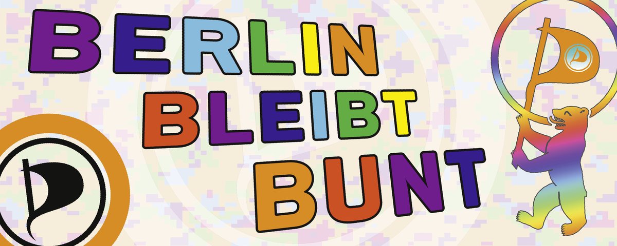 Für ein buntes #Stadtbild ! #PIRATEN