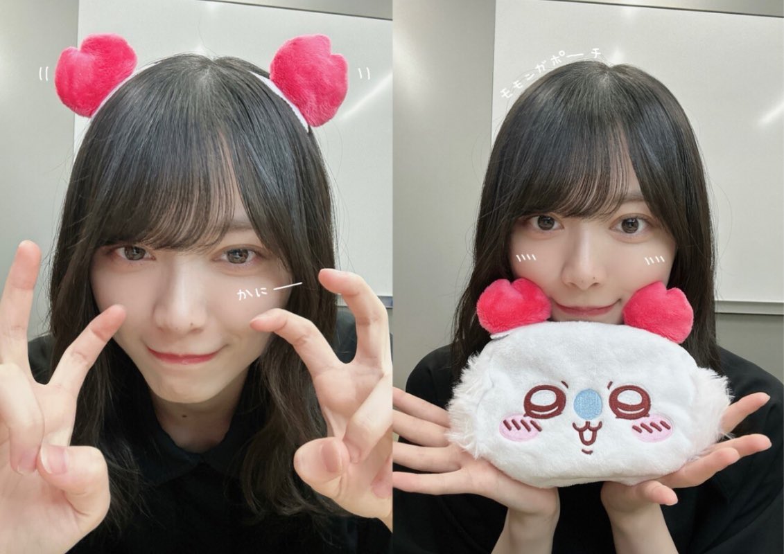 これ、ひかるちゃんも持ってるカニちいかわポーチ…🦀⁉️
お揃いなんだ⁉️