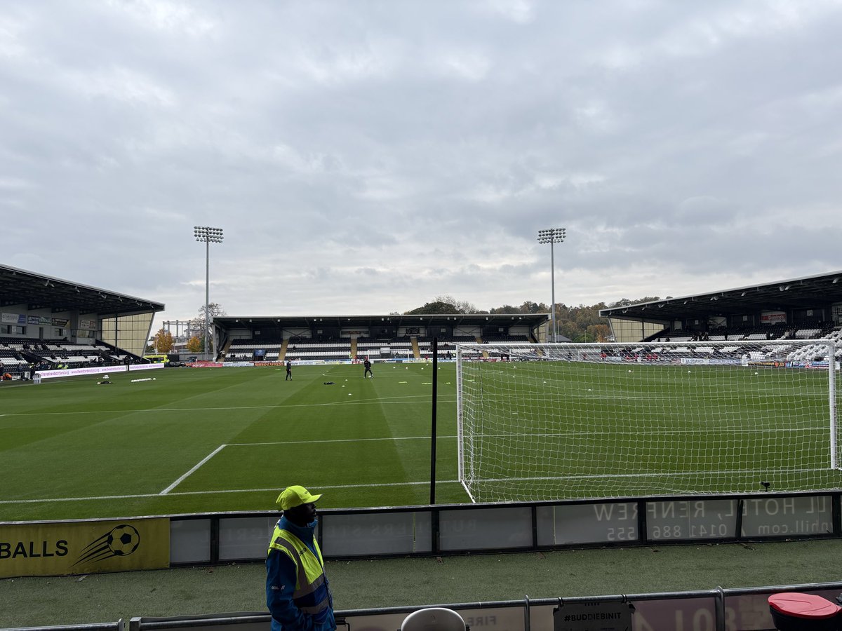 View for the game at St Mirren #COYR  #Standfree 🔴⚪️🔴⚪️⚽️⚽️🐑🐑🏴󠁧󠁢󠁳󠁣󠁴󠁿🏴󠁧󠁢󠁳󠁣󠁴󠁿🏴󠁧󠁢󠁳󠁣󠁴󠁿