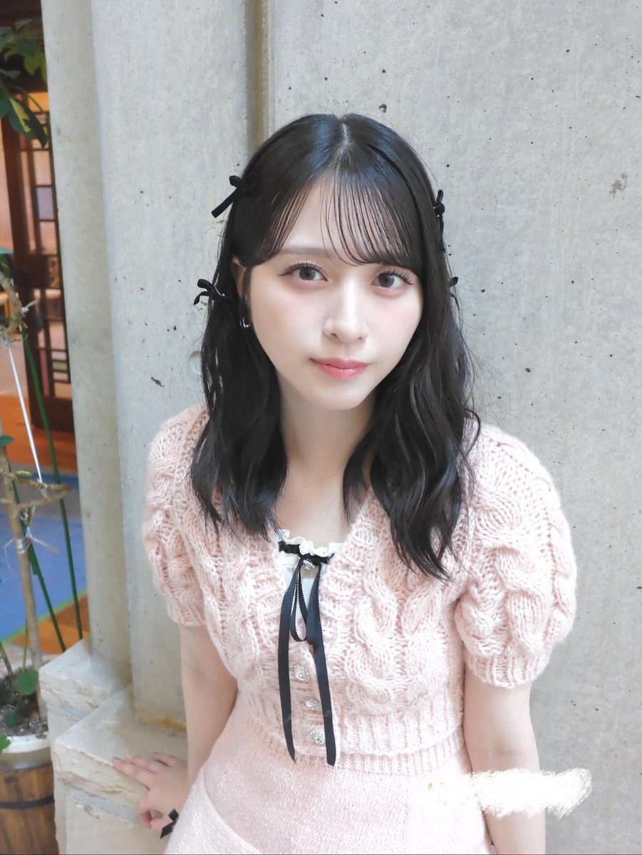 maika_sasaki_ インスタグラム】 薄ピンクニット🧶 カワイイ このよう