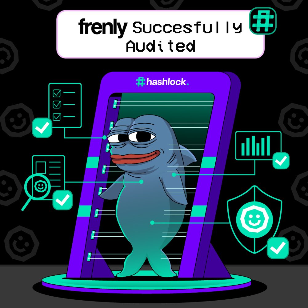 getfrenly's tweet image. code is clean, audit by @hashlock_