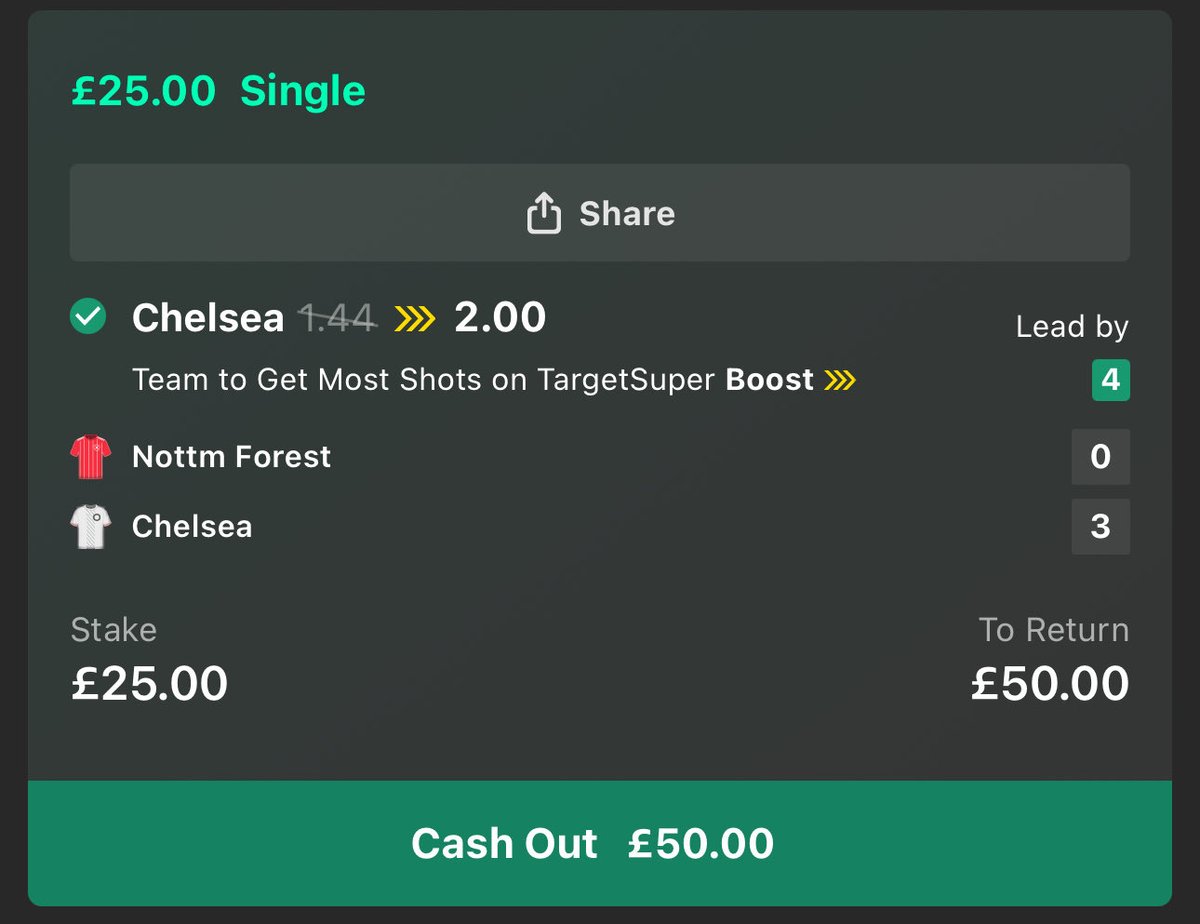 BOOOOM 💥 

Let’s go! 

Chelsea bring home the boost ❤️
