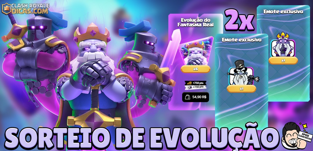 Sorteio de 2x Evoluções do Fantasma Real no Discord – Saiba como participar!

🔗 clashroyaledicas.com/2025/10/sortei…

#ClashRoyale #ClashBR
