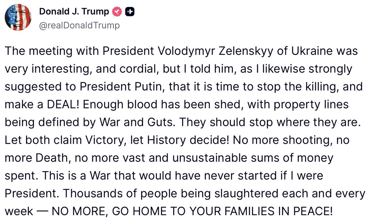 Ukrainians can't just "go home." They are home. Their homeland has been invaded by your friend Vladimir.